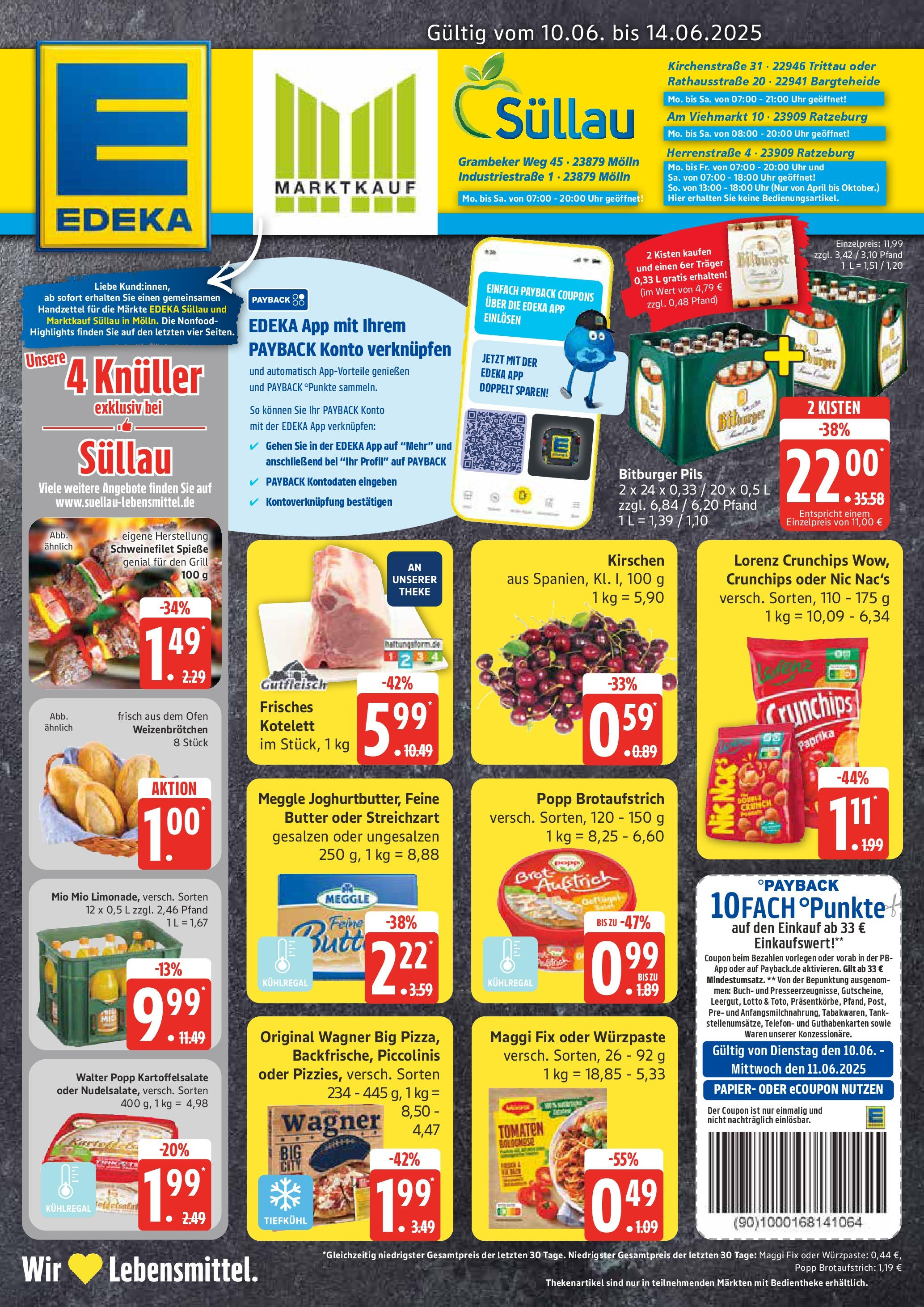MARKTKAUF Prospekt ab Montag 08.06.2025 > Marktkauf: Wochenangebote Vorschau von dem Prospekt des Geschäftes Marktkauf, gültig ab dem 08.06.2025