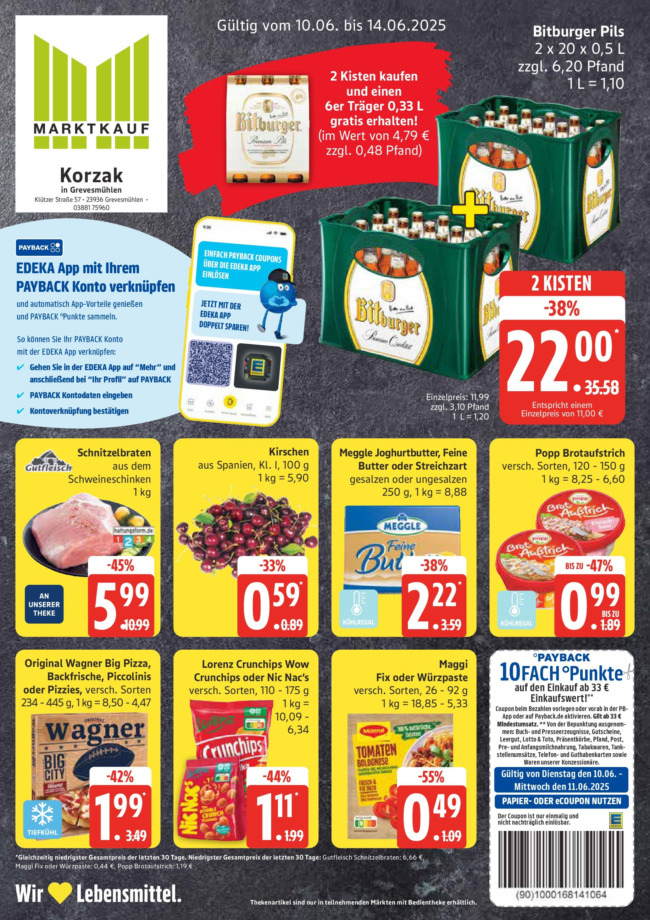 MARKTKAUF Prospekt ab Montag 08.06.2025 > Marktkauf: Wochenangebote Vorschau von dem Prospekt des Geschäftes Marktkauf, gültig ab dem 08.06.2025