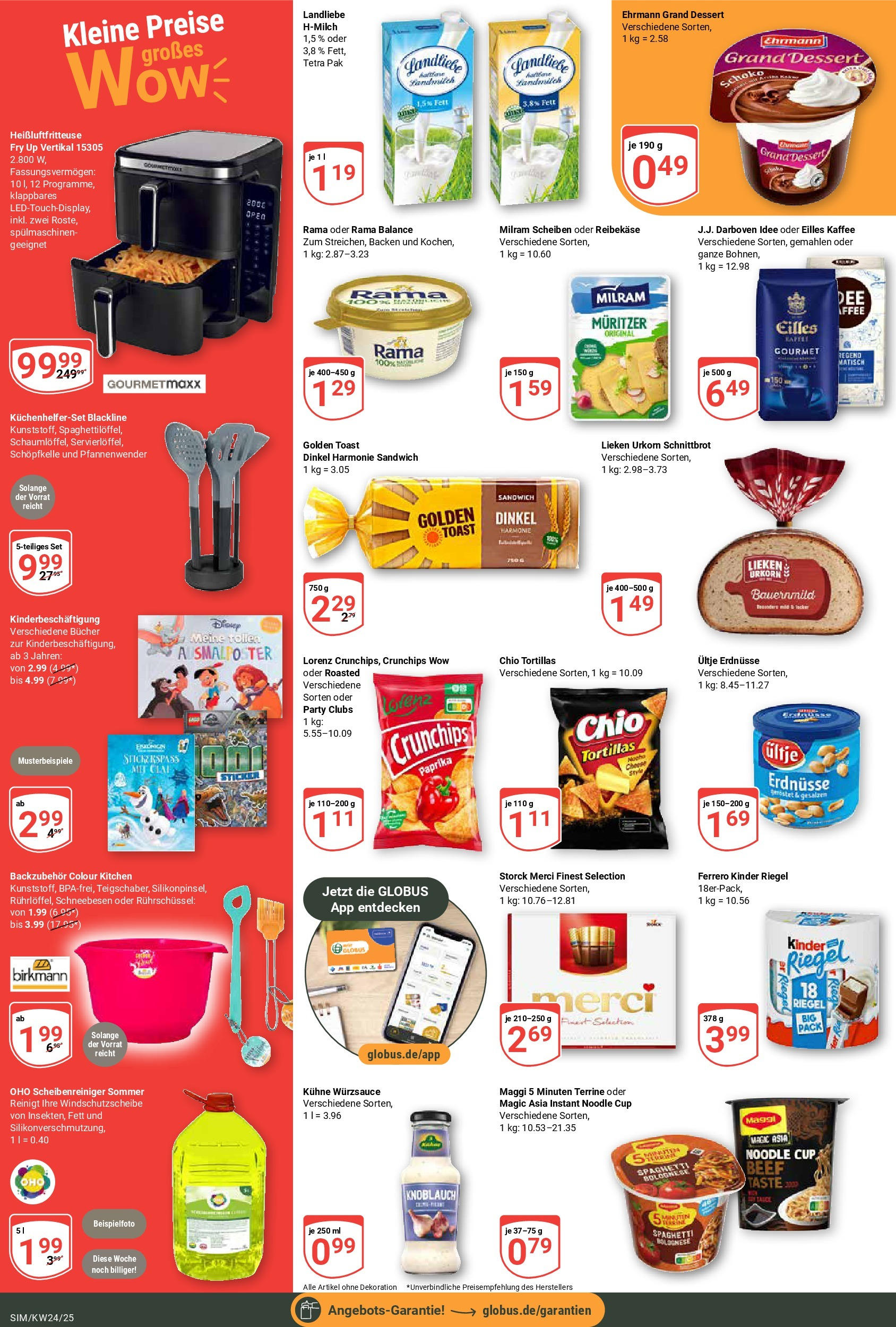 Globus prospekt Simmern	 (ab 08.06.2025) » Angebote online | Seite: 4 | Produkte: Erdnüsse, Maggi, Milram, Maggi 5 minuten terrine