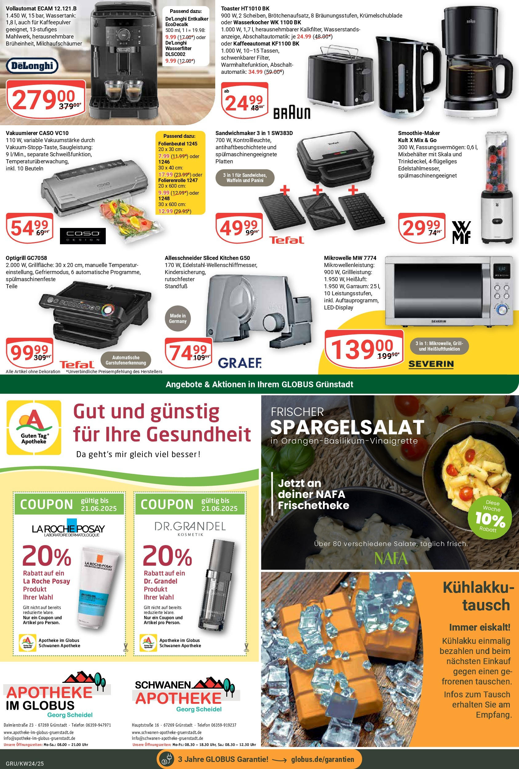 Globus prospekt Grünstadt	 (ab 08.06.2025) » Angebote online | Seite: 22