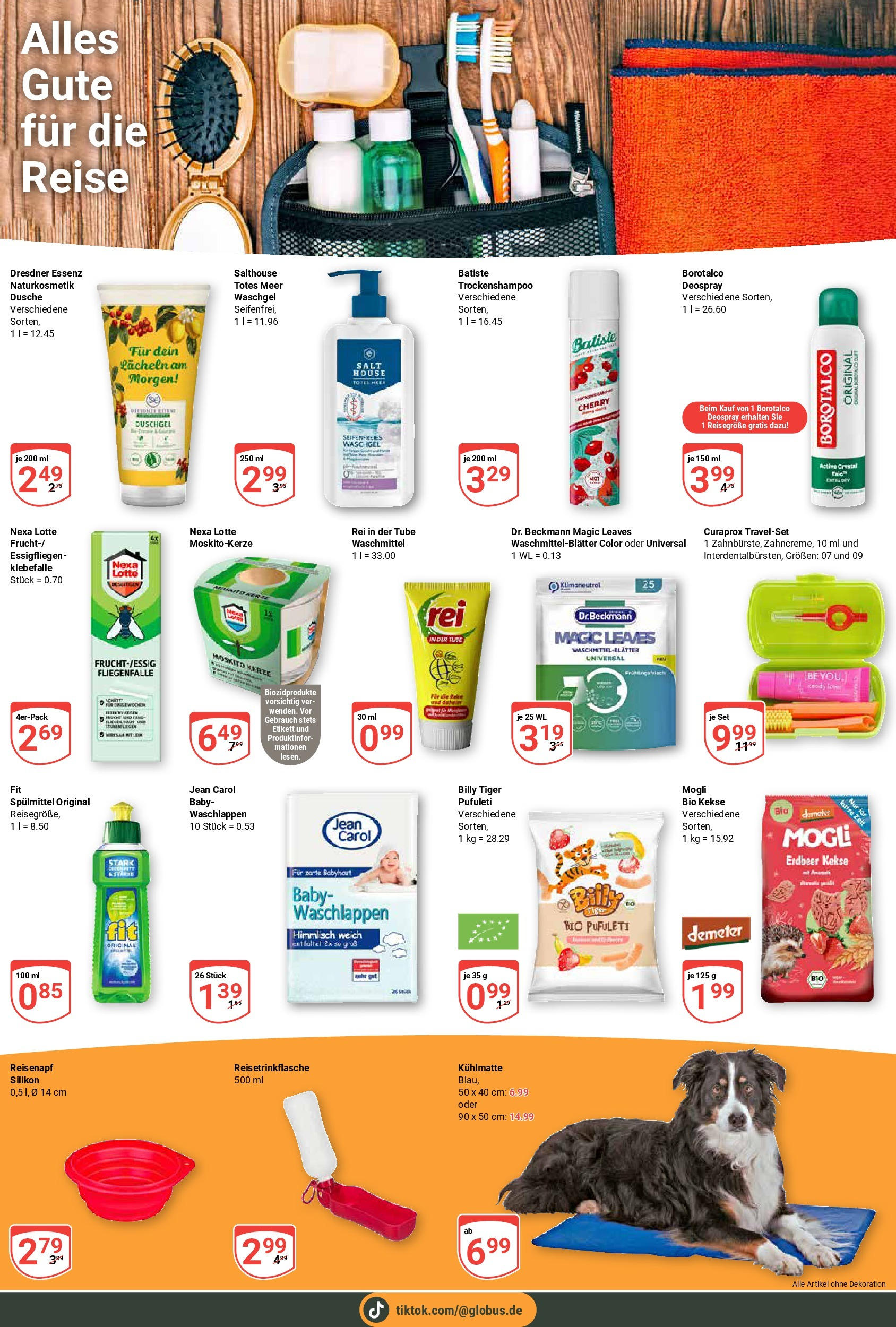 Globus prospekt Zell/mosel	 (ab 08.06.2025) » Angebote online | Seite: 19 | Produkte: Dusche, Duschgel, Waschmittel, Deospray