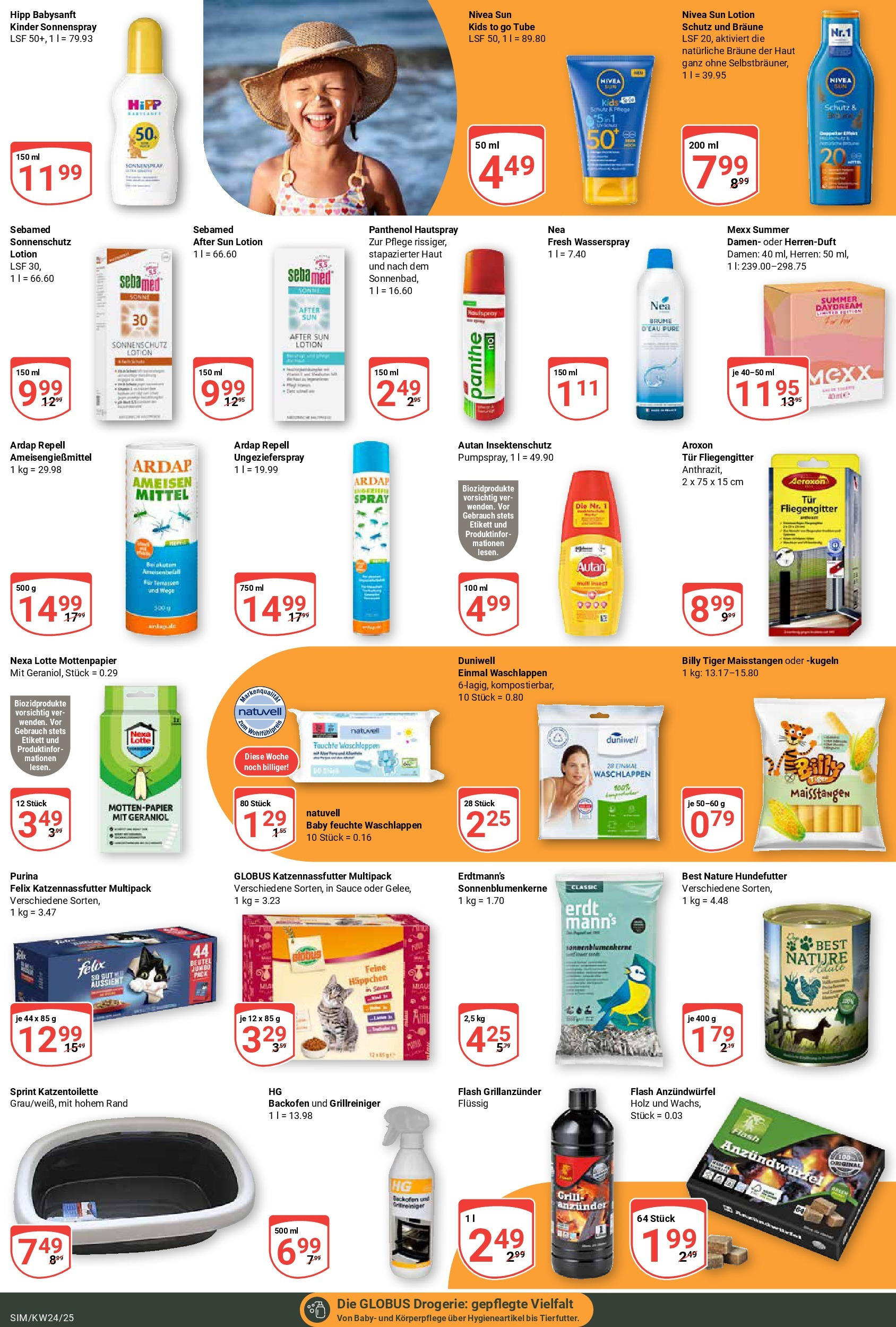 Globus prospekt Simmern	 (ab 08.06.2025) » Angebote online | Seite: 20 | Produkte: Grill, Tür, After Sun, Selbstbräuner