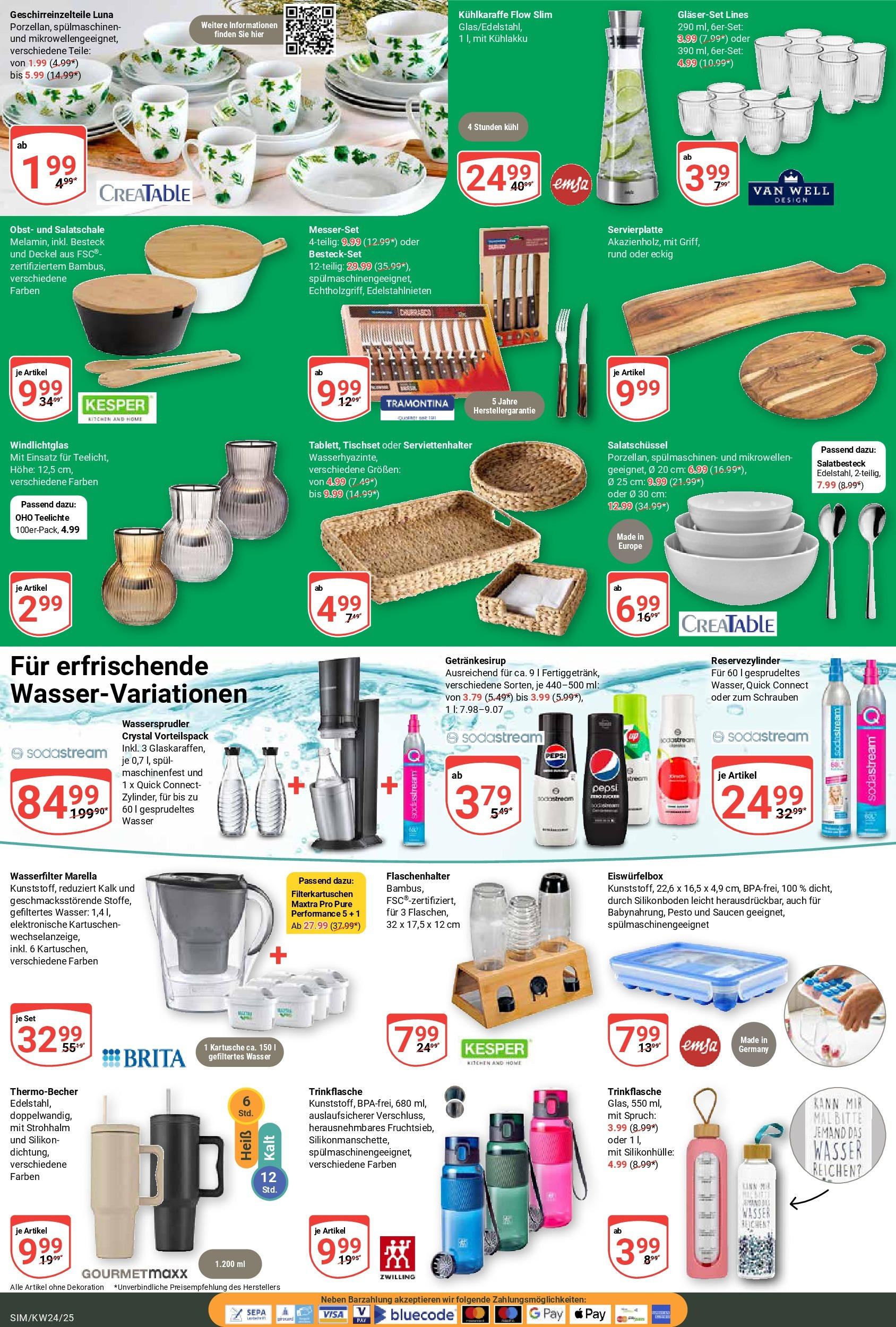 Globus prospekt Simmern	 (ab 08.06.2025) » Angebote online | Seite: 21 | Produkte: Wasser, Obst, Pepsi, Sodastream