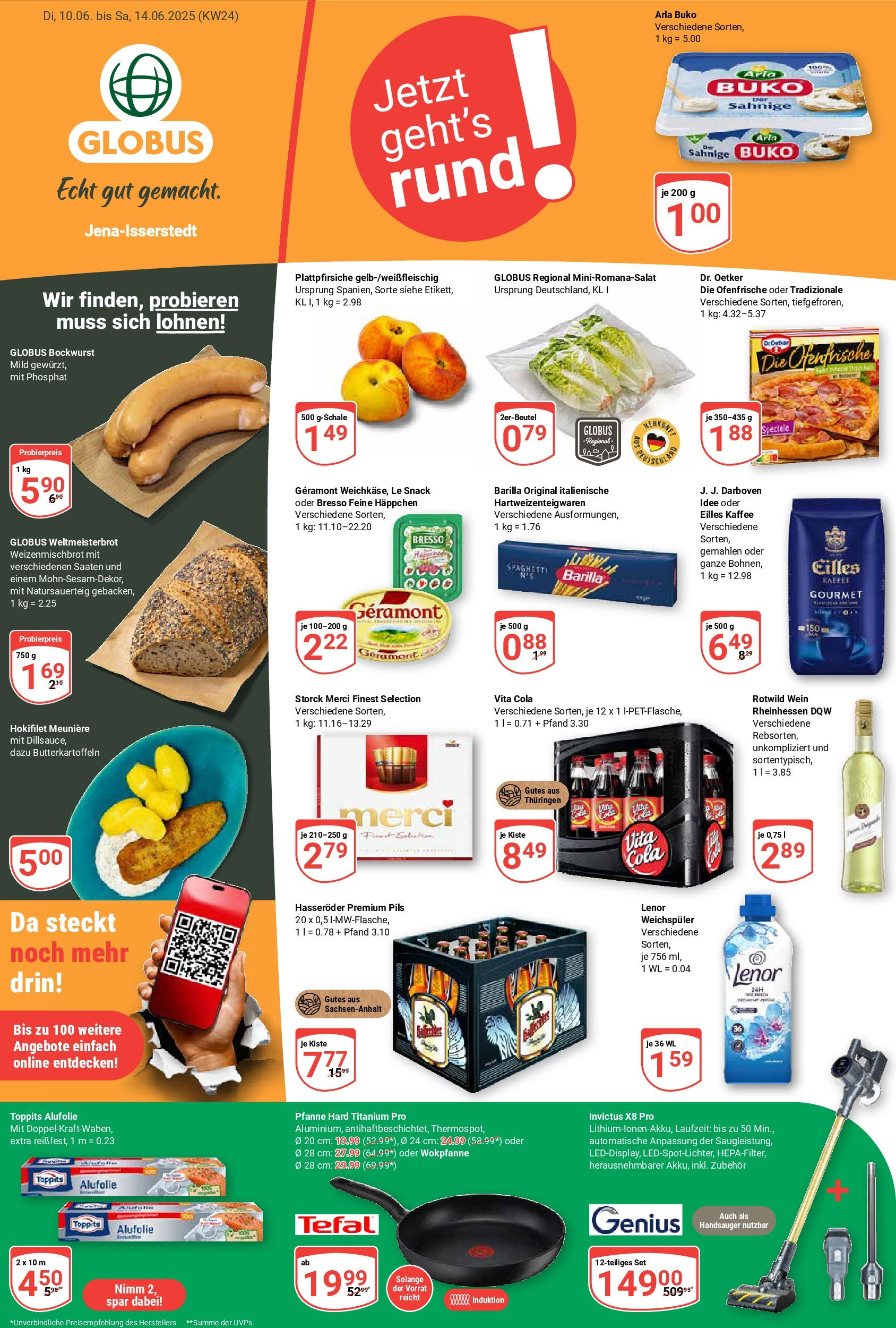 Globus prospekt Isserstedt	 (ab 08.06.2025) » Angebote online | Seite: 1