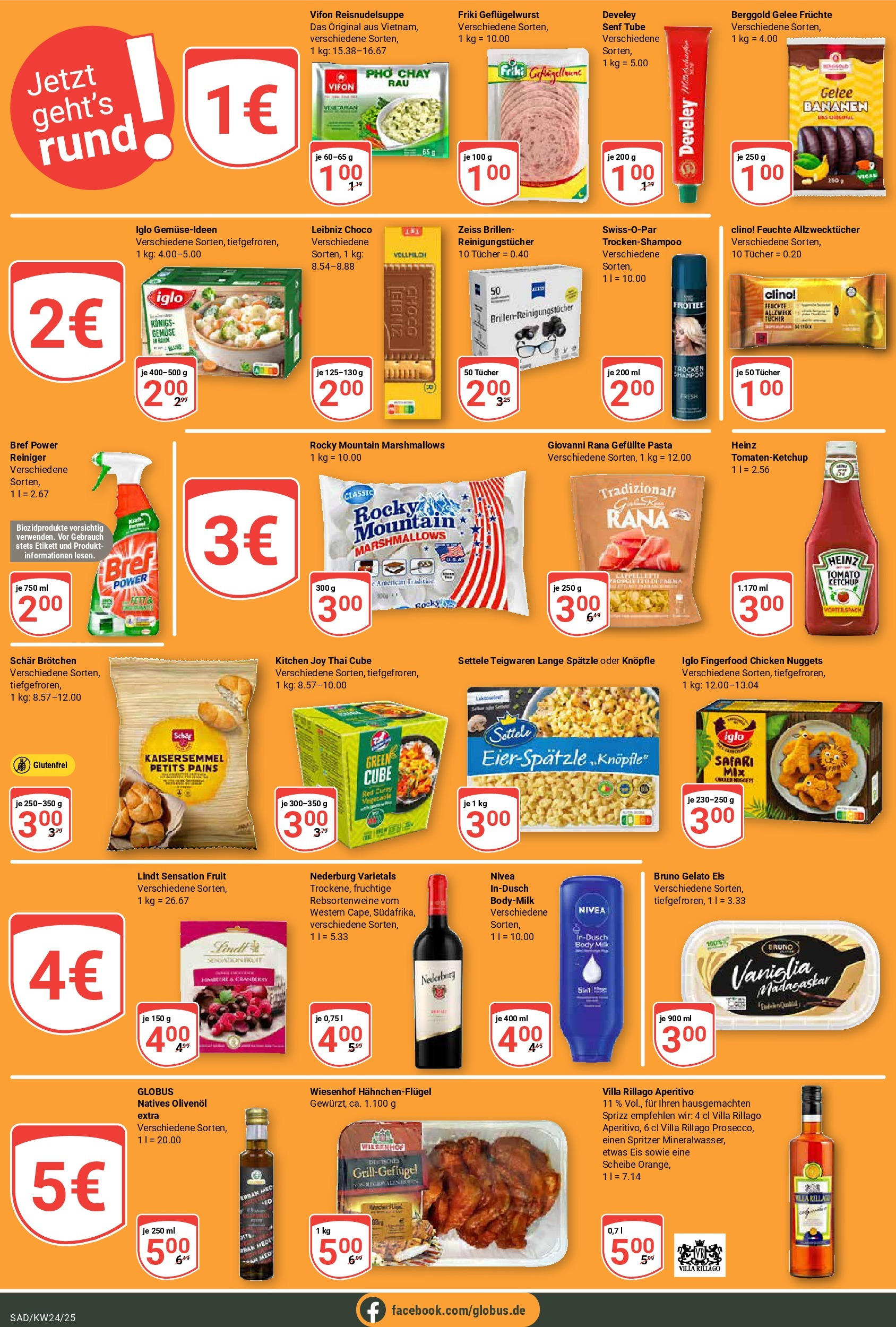 Globus prospekt Schwandorf	 (ab 08.06.2025) » Angebote online | Seite: 2 | Produkte: Bananen, Shampoo, Ketchup, Eis