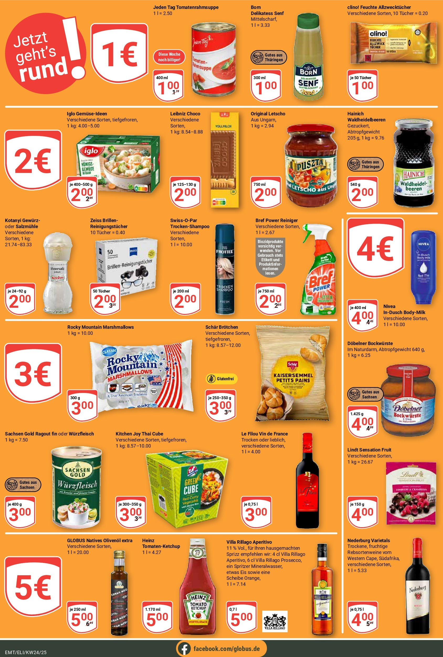 Globus prospekt Erfurt-Linderbach	 (ab 08.06.2025) » Angebote online | Seite: 2 | Produkte: Le filou, Shampoo, Body Lotion, Eis