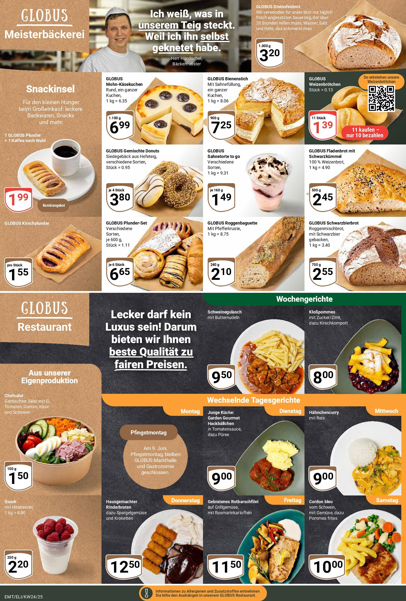 Globus prospekt Erfurt-Linderbach	 (ab 08.06.2025) » Angebote online | Seite: 7 | Produkte: Quark, Pommes, Pommes frites, Reis