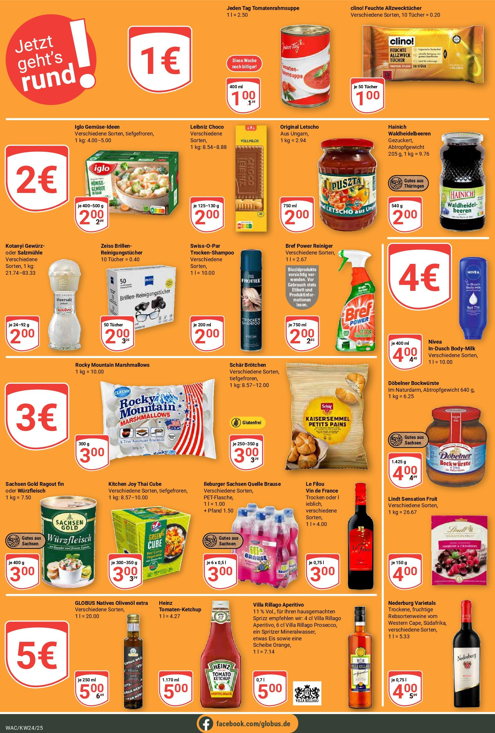 Globus prospekt Markkleeberg	 (ab 08.06.2025) » Angebote online | Seite: 2 | Produkte: Olivenol, Shampoo, Gemüse, Ketchup