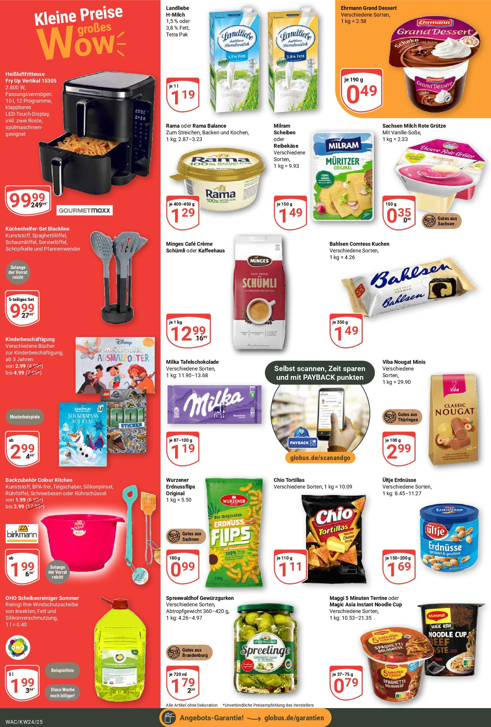 Globus prospekt Markkleeberg	 (ab 08.06.2025) » Angebote online | Seite: 4 | Produkte: Margarine, Ehrmann grand dessert, Chio tortillas, Maggi 5 minuten terrine