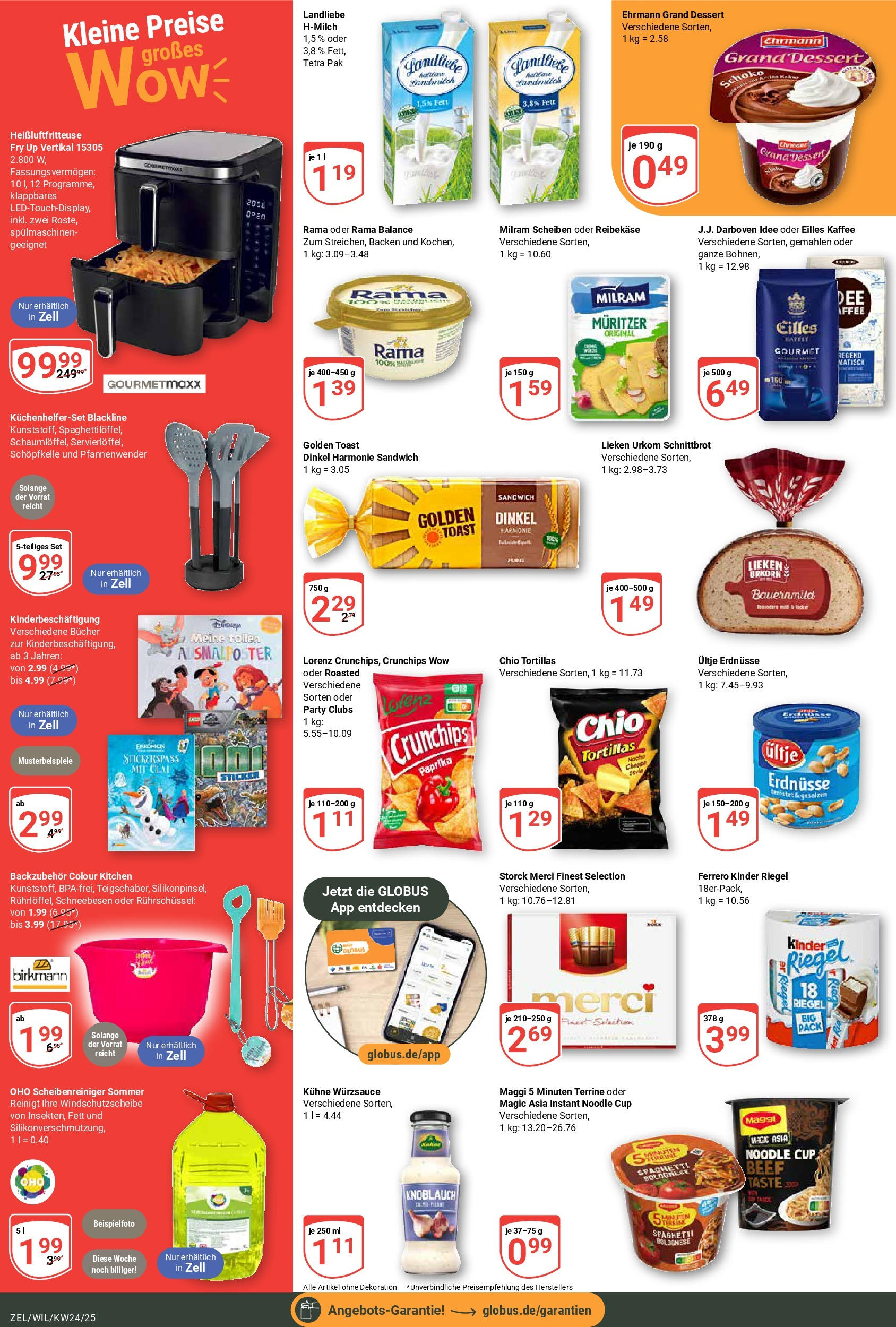 Globus prospekt Zell/mosel	 (ab 08.06.2025) » Angebote online | Seite: 4 | Produkte: Merci, Erdnüsse, Paprika, Knoblauch