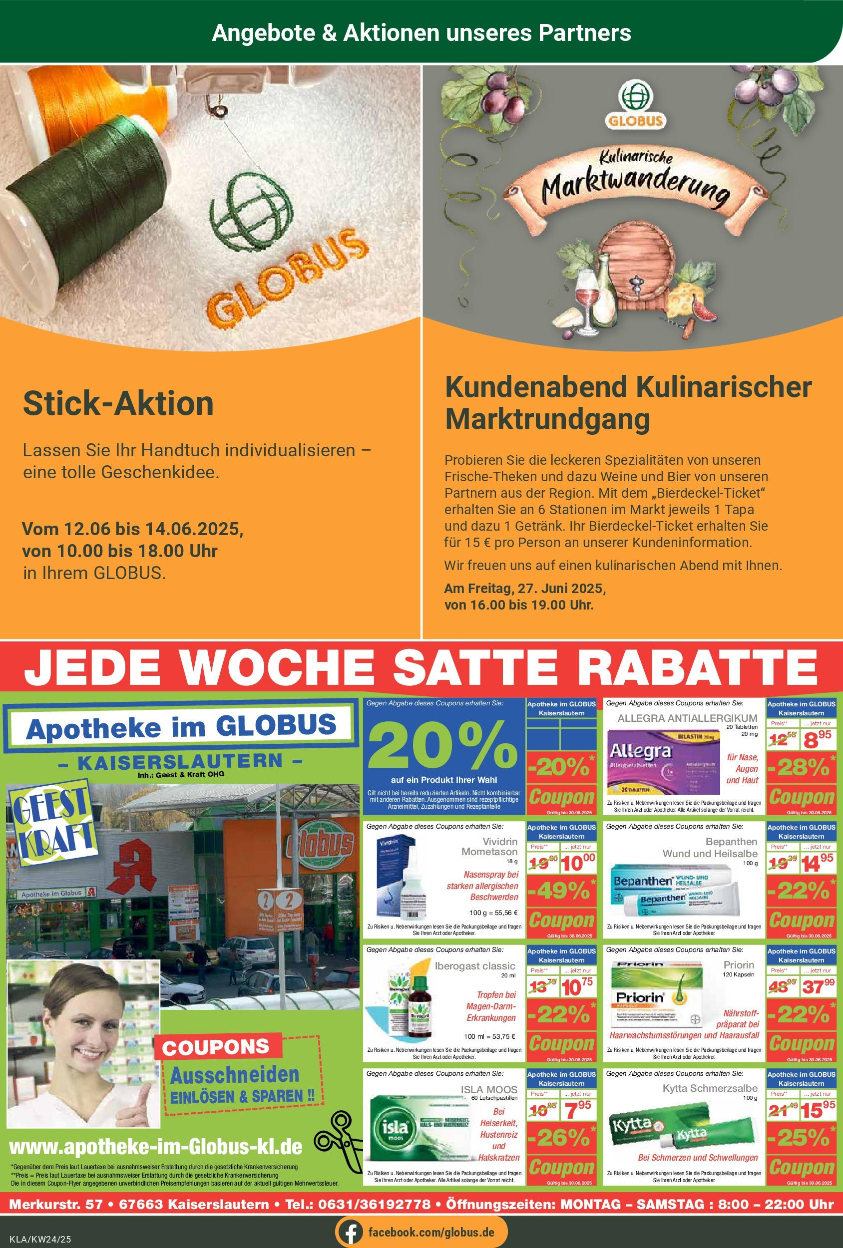 Globus prospekt Kaiserslautern	 (ab 08.06.2025) » Angebote online | Seite: 22 | Produkte: Bier, Uhr