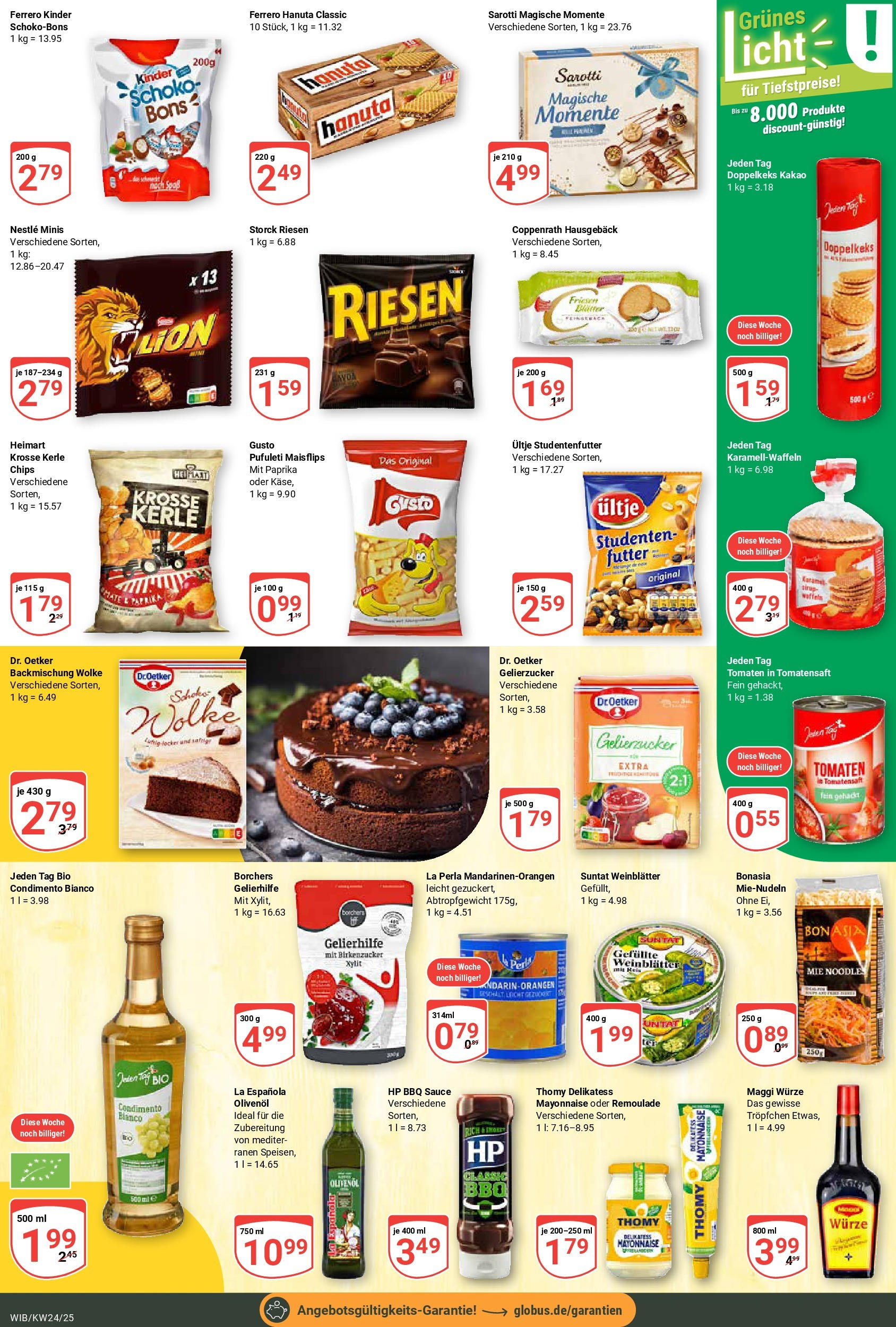 Globus prospekt Wiesbaden-Nordenstadt	 (ab 08.06.2025) » Angebote online | Seite: 14 | Produkte: HP, Gelierzucker, Mayonnaise, Chips