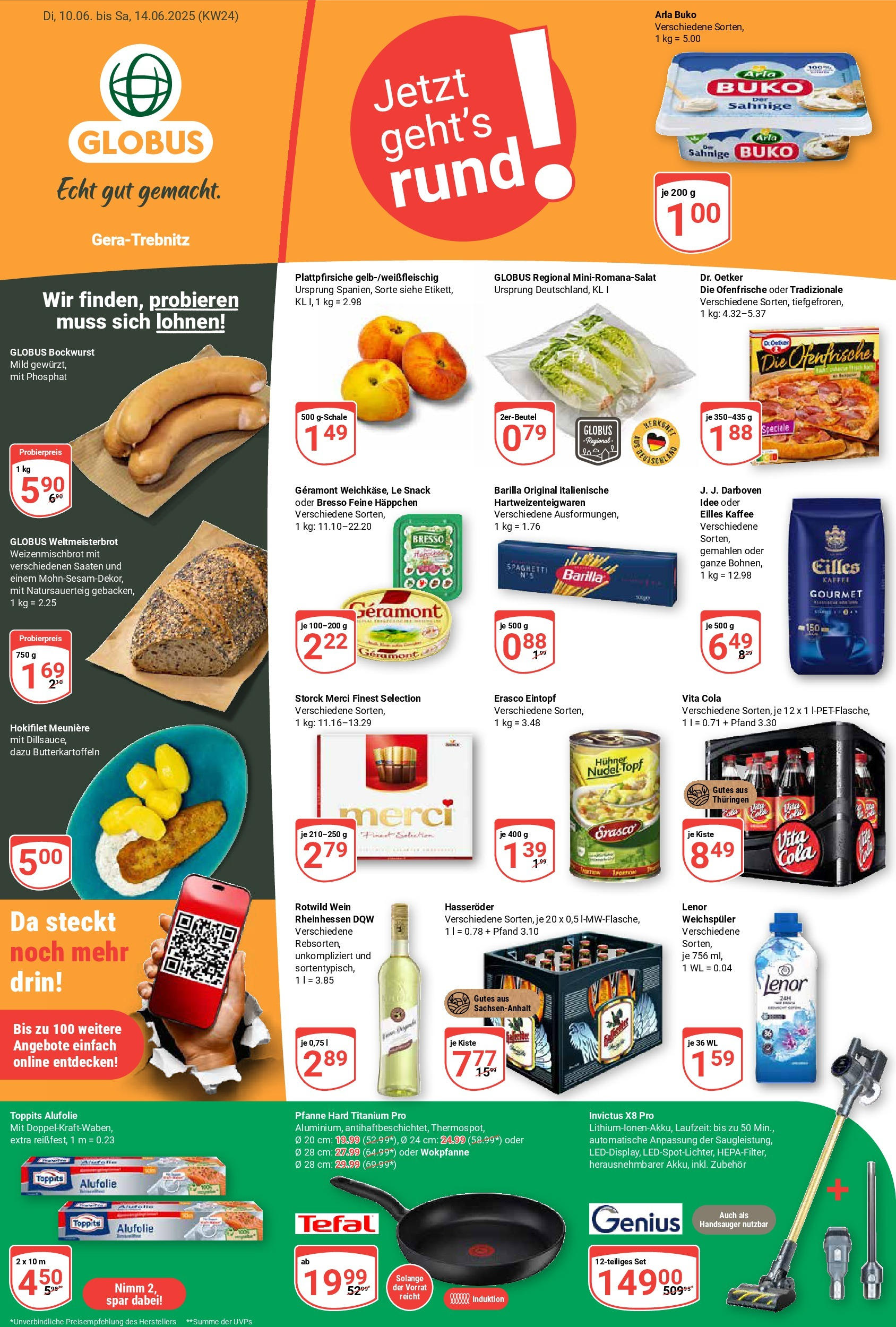 Globus prospekt Gera	 (ab 08.06.2025) » Angebote online | Seite: 1