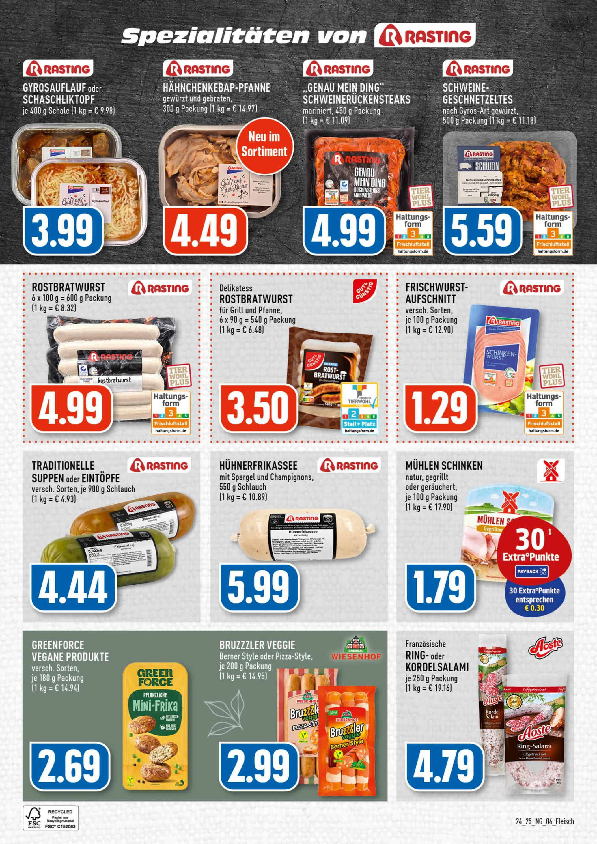 Edeka prospekt Köln-Vingst	 (ab 08.06.2025) » Angebote Online | Seite: 4 | Produkte: Grill, Bratwurst, Spargel, Schinken
