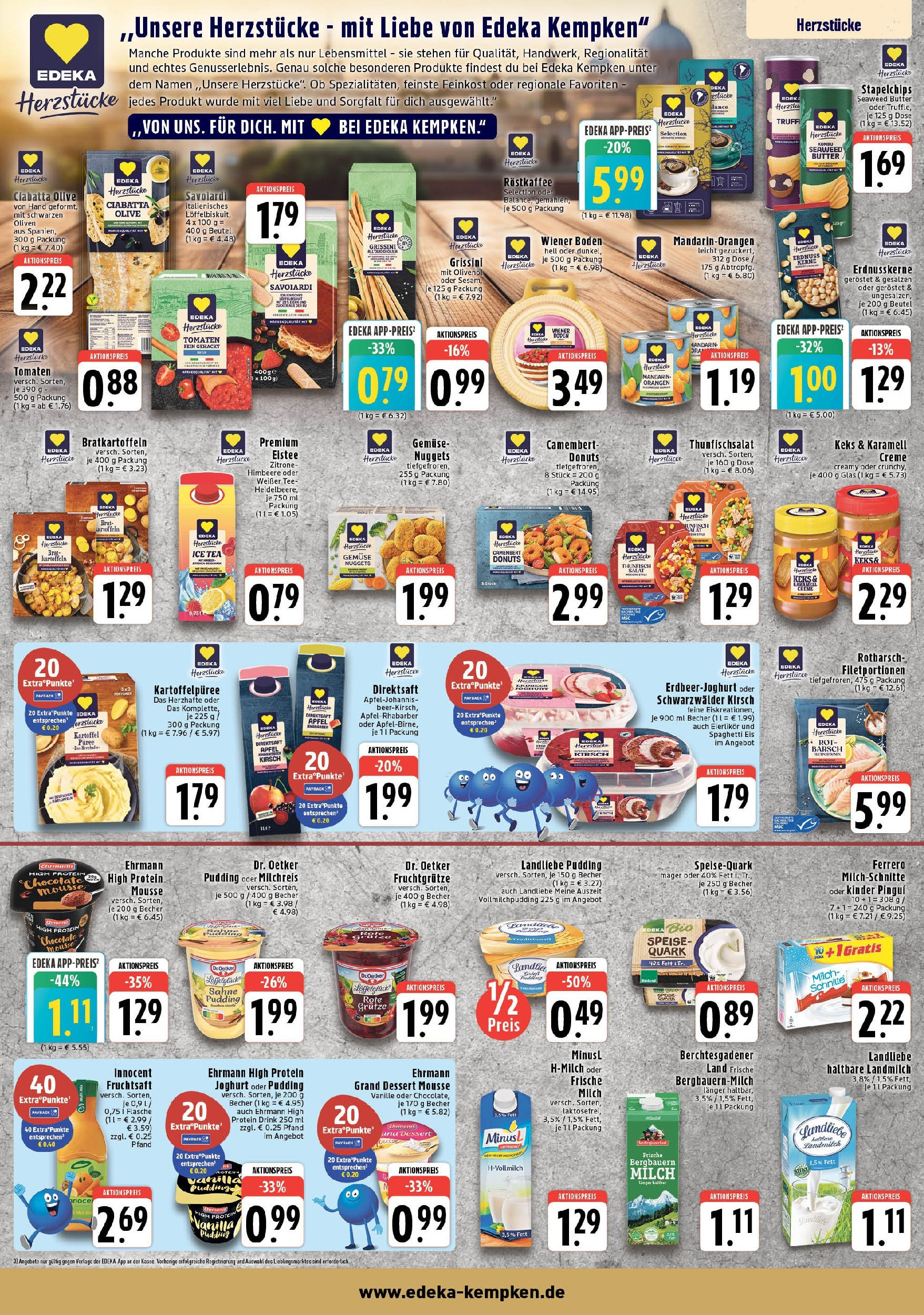 Edeka prospekt Krefeld	 (ab 08.06.2025) » Angebote Online | Seite: 5 | Produkte: Butter, Joghurt, Zitrone, Tee