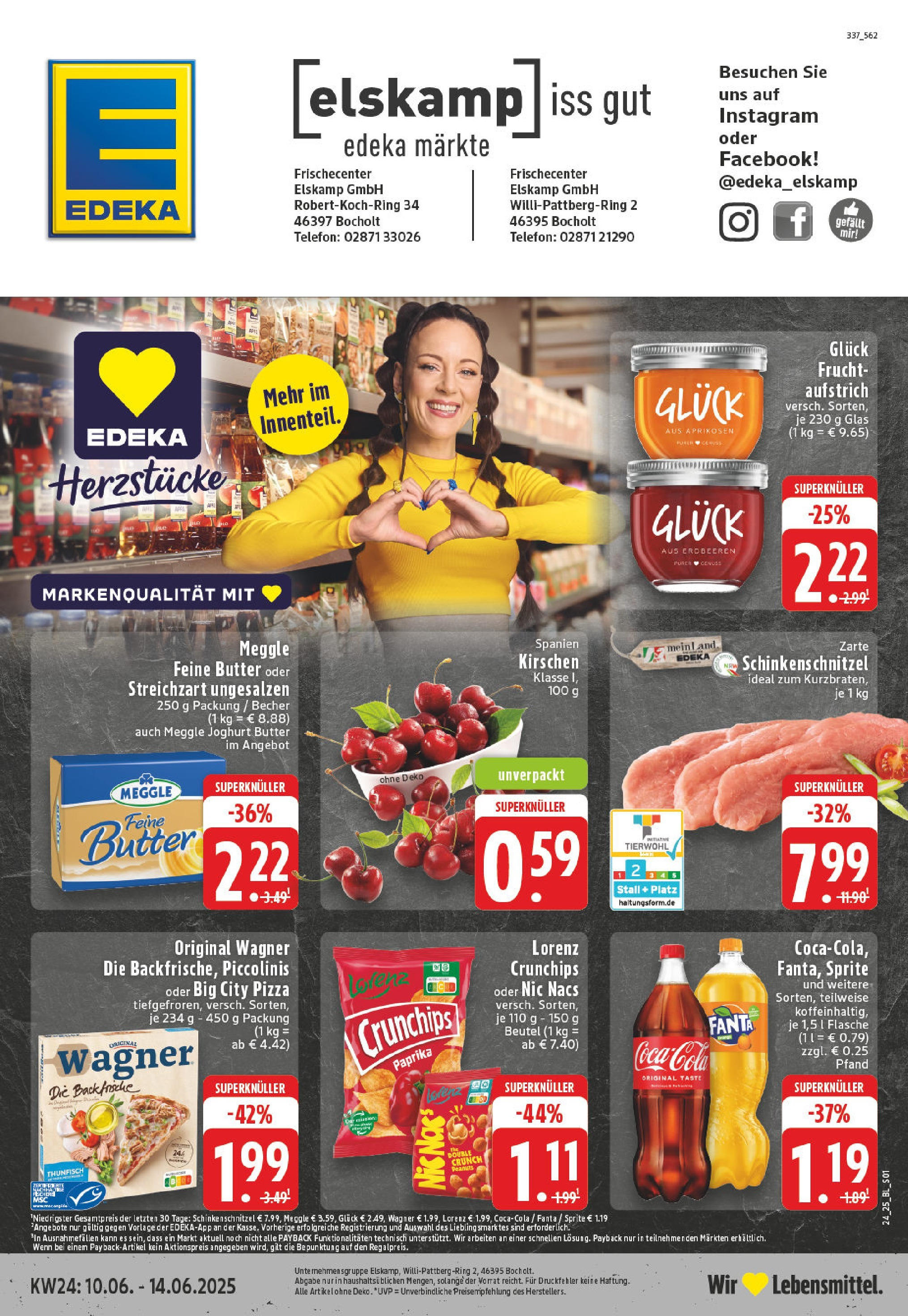 Edeka prospekt Bocholt	 (ab 08.06.2025) » Angebote Online | Seite: 1 | Produkte: Sprite, Cola, Lorenz crunchips, Piccolinis
