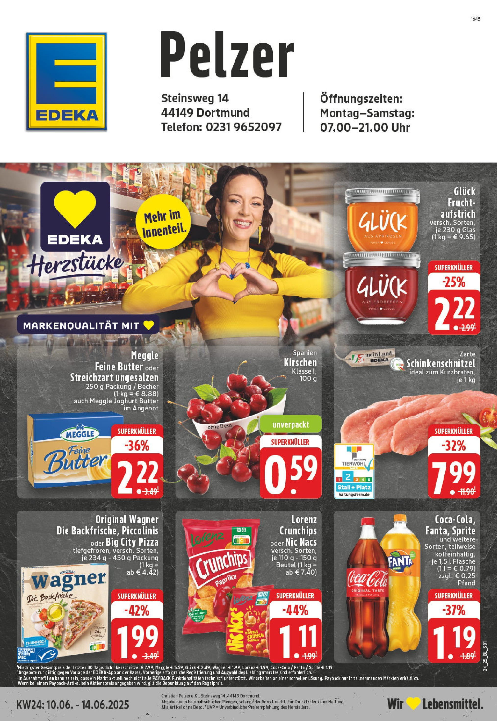 EDEKA Prospekt ab 08.06.2025 - Prospekt Dortmund - Oespel Online Vorschau von dem Prospekt des Geschäftes Edeka, gültig ab dem 08.06.2025