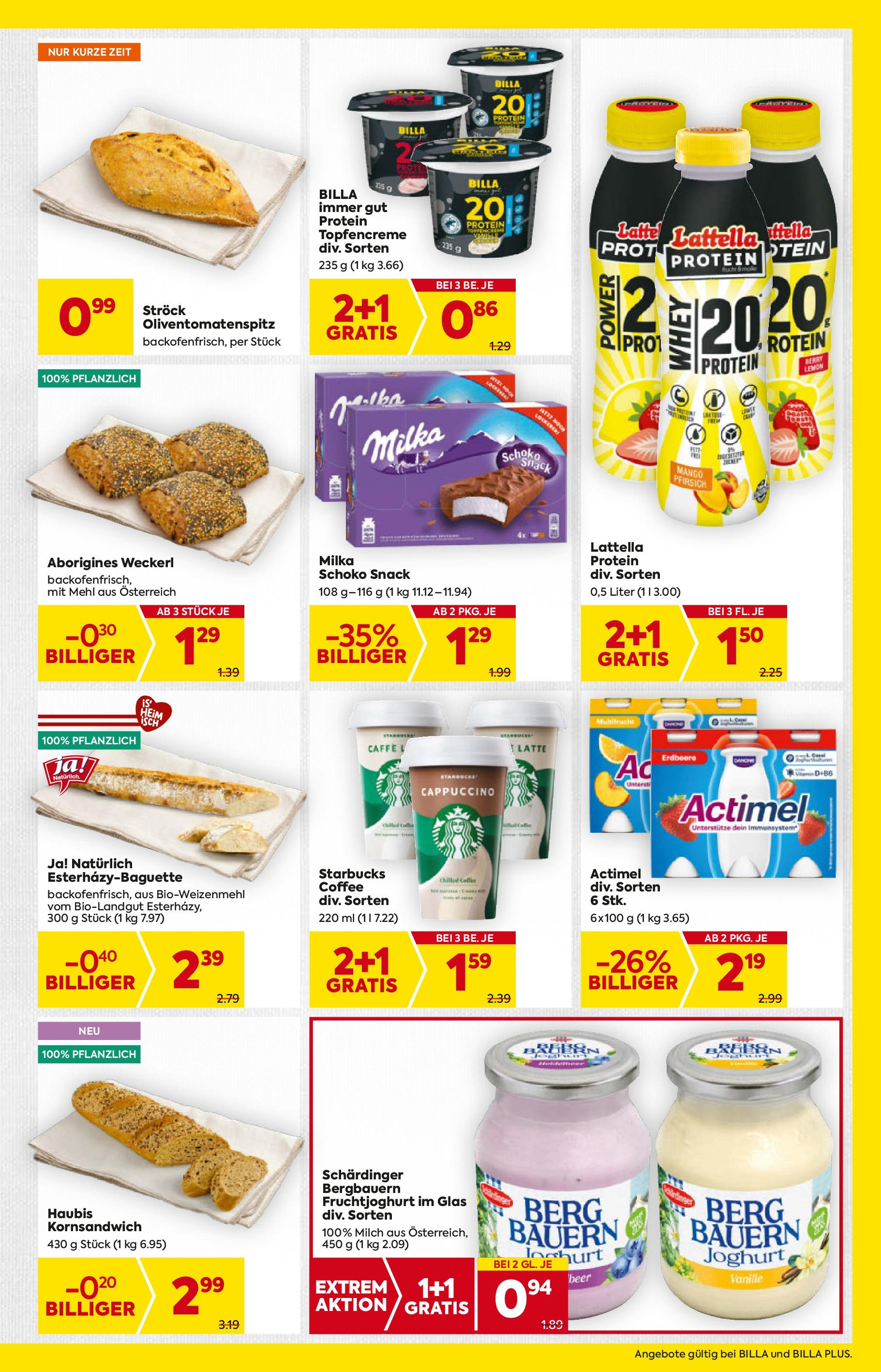 Billa - BILLA: Flugblatt gültig bei BILLA & BILLA PLUS ab 11.06.2025 - Angebote, Prospekt | Seite: 9 | Produkte: Mango, Pfirsich, Milch, Joghurt