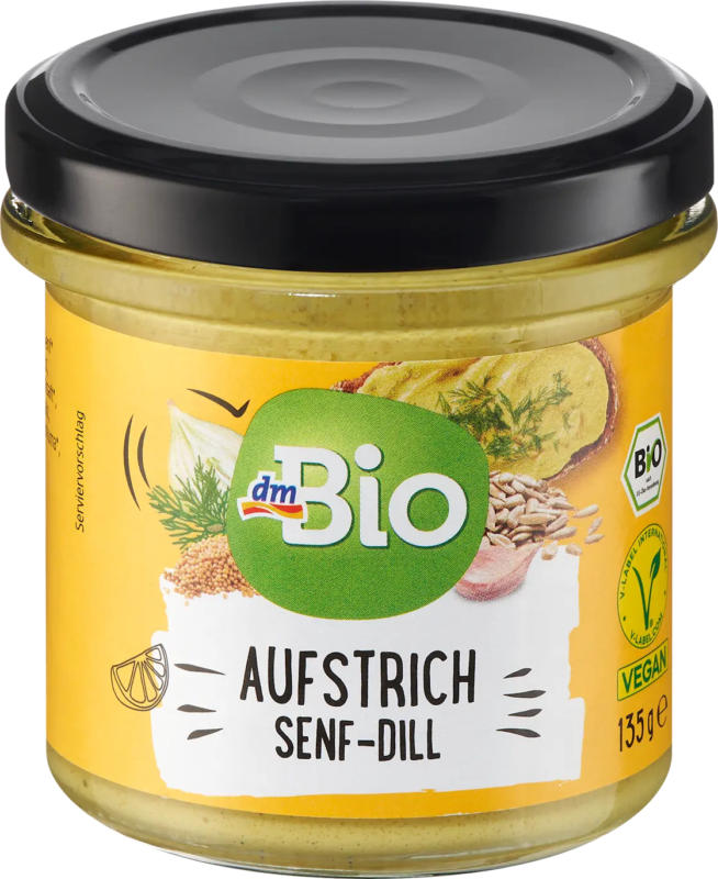 dmBio Aufstrich Senf-Dill