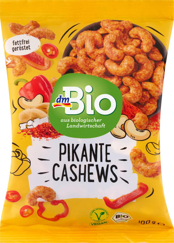 dmBio Cashews, pikant