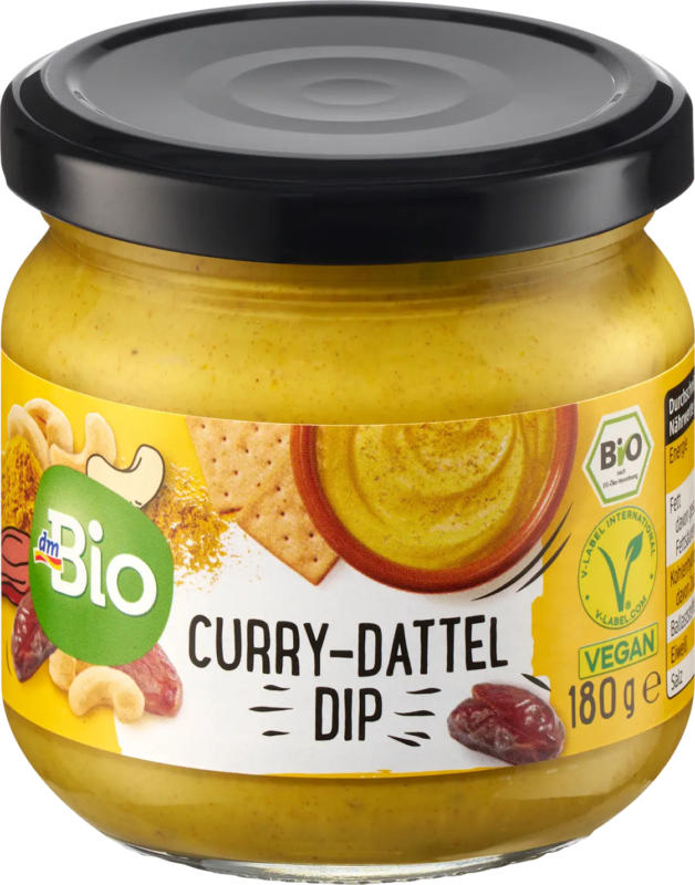 dmBio Curry-Dattel Dip