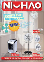 Sconti che rifrescano