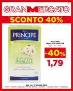 Granmercato Sconto 40% - al 17.06.2025