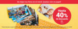 Hasta 40% de descuento
