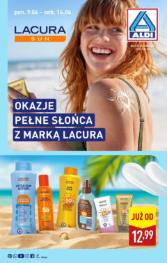 Pogląd oferty "Aldi Gazetka - Okazje pełne słońca" - ważna od 09.06.2025