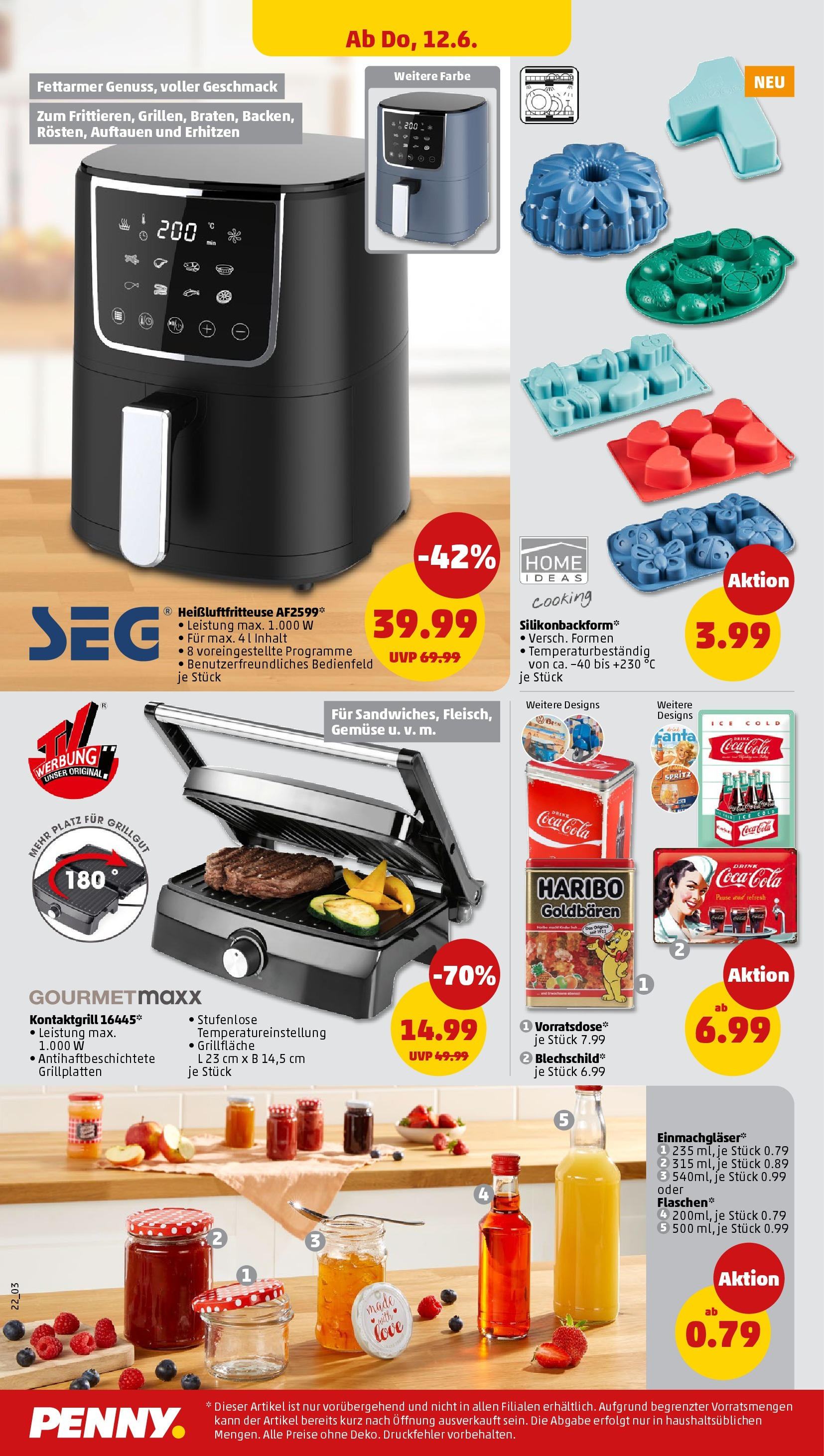Penny prospekt Hamburg (ab 10.06.2025) » Angebote Online | Seite: 24 | Produkte: Fanta, Haribo, Cola, Gemüse