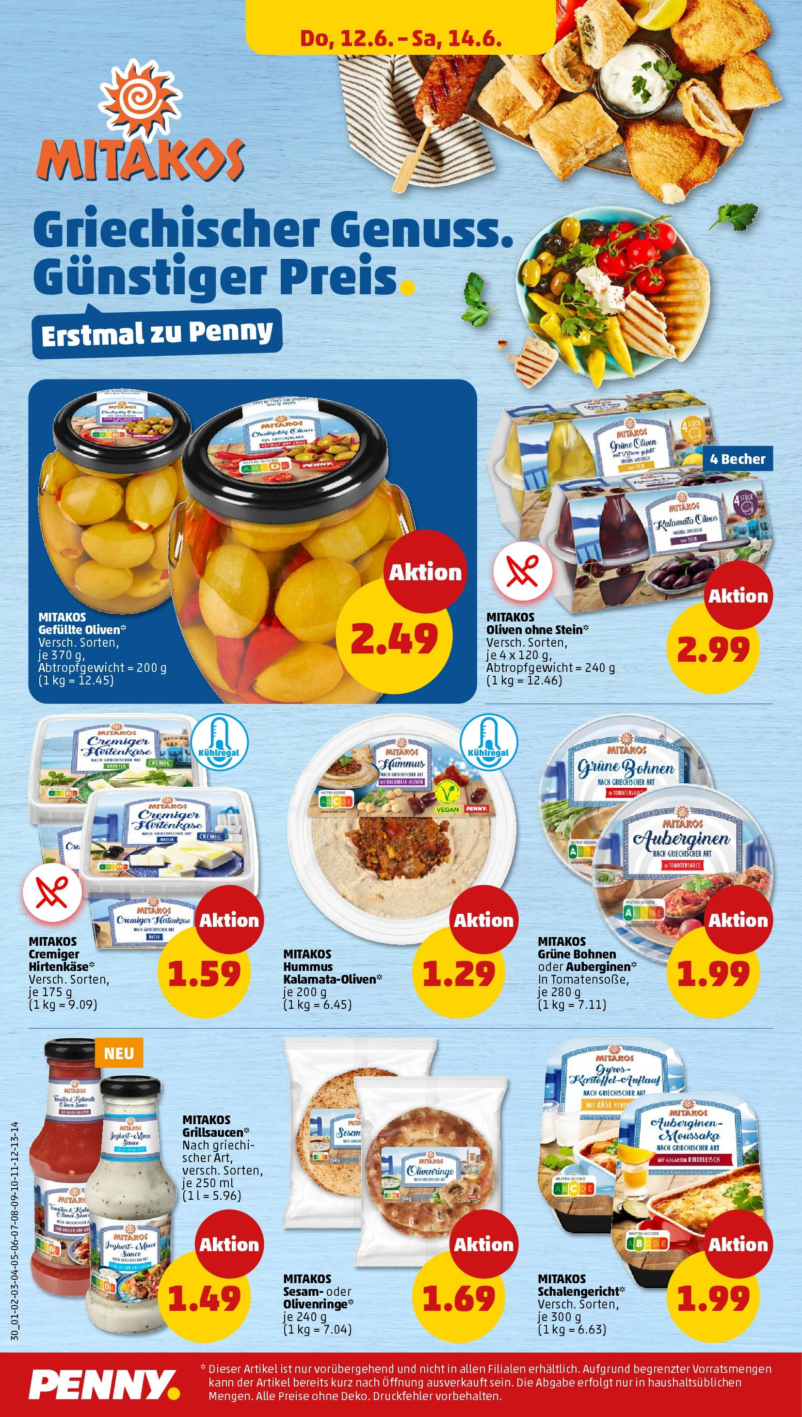 Penny prospekt Bremen (ab 10.06.2025) » Angebote Online | Seite: 32 | Produkte: Feta, Käse, Joghurt, Rindfleisch