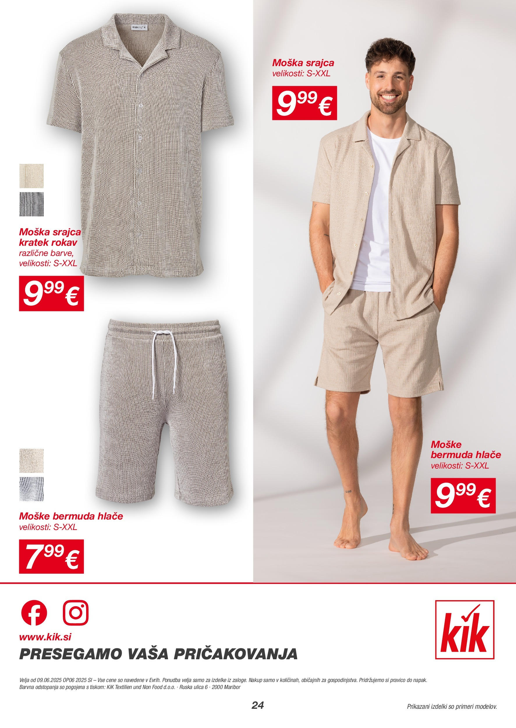 Kik - KiK: Presegamo veselje ob naraščaju-2025-06-15 veljaven od 08.06.2025 | Stran: 24 | Izdelki: Srajca, Hlace