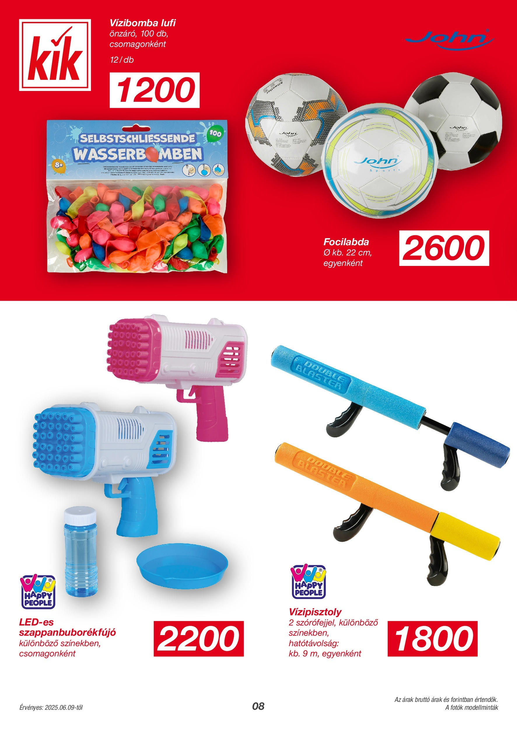 KiK Akciós újság - 2025.06.08. -tól/töl > akció, lapozható szórólap 🛍️ | Oldal: 8