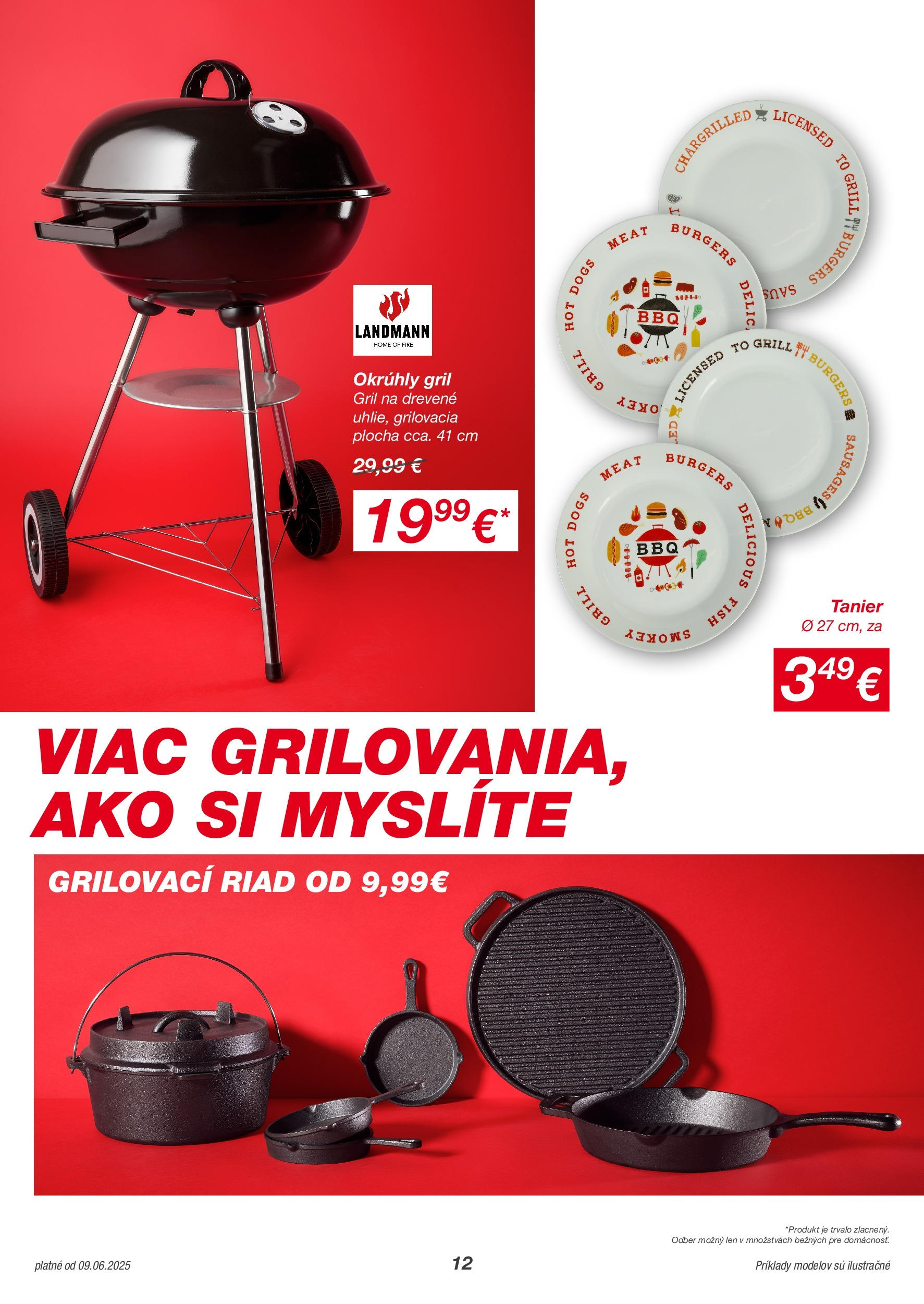 Kik - KiK leták platný do 15.06.2025 od 08.06.2025 → Aktuálny textil výpredaj online | Strana: 12 | Produkty: Gril, Led