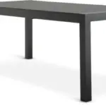 JYSK JYSK Masă grădină HESTEHAVE 95x205/275 neagră