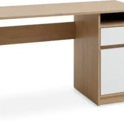 JYSK Birou BILLUND 54x120 stejar natur/alb