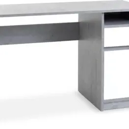 JYSK Birou BILLUND 54x120 ciment/alb