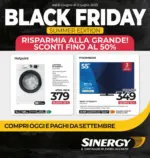 Sinergy Black friday - al 03.07.2025