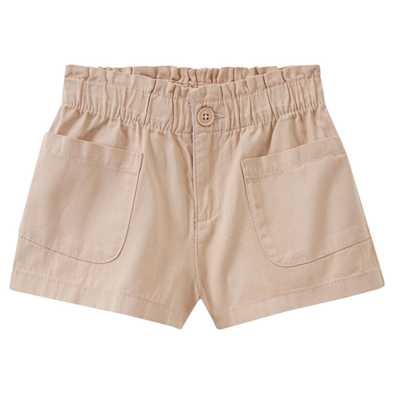 Mädchen Shorts mit Paperbag-Bund