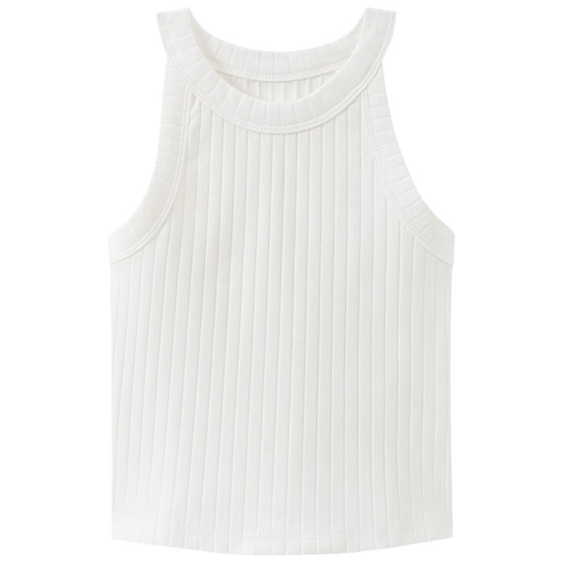 Mädchen Top mit Rippstruktur