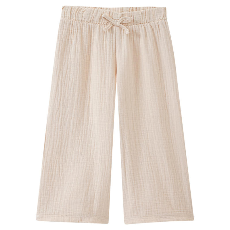 Mädchen Musselin-Hose mit weitem Bein