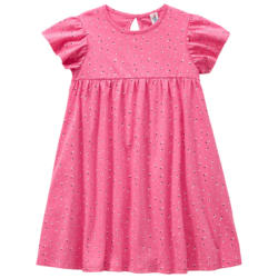 Mädchen Kleid mit Blümchen-Allover