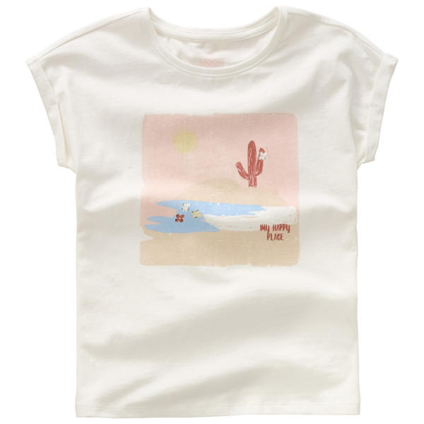 Mädchen T-Shirt mit Flammgarn