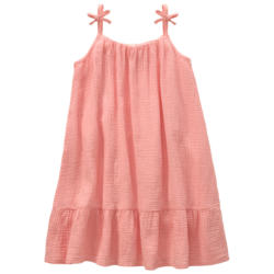 Mädchen Musselin-Kleid mit Spaghettiträgern