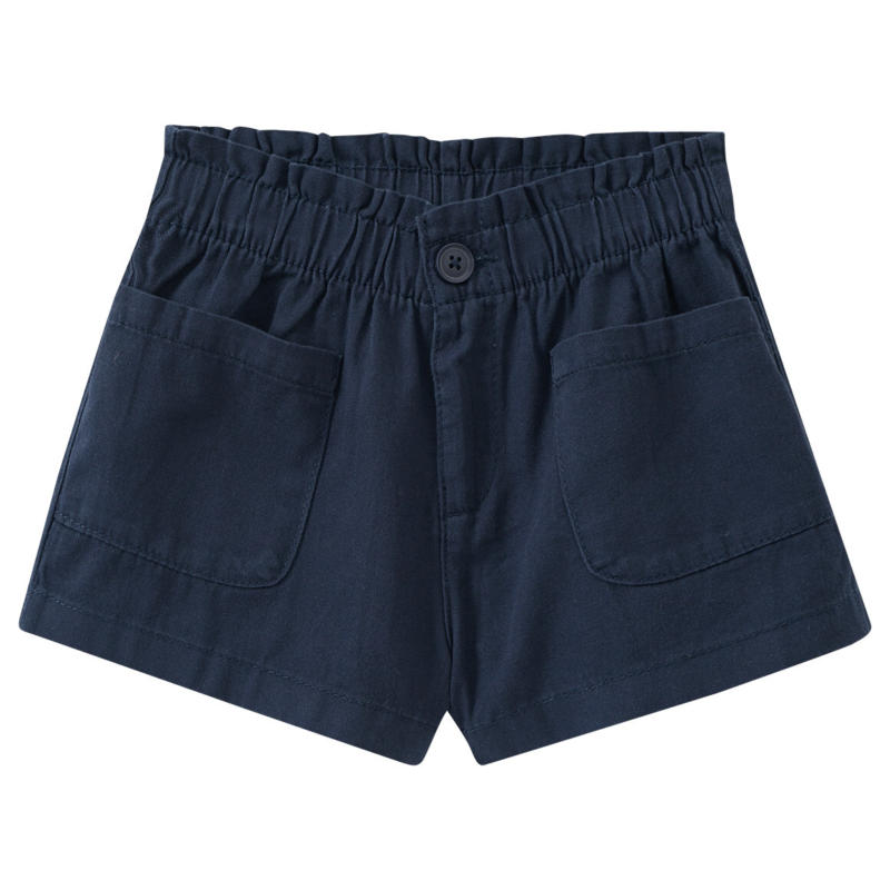 Mädchen Shorts mit Paperbag-Bund