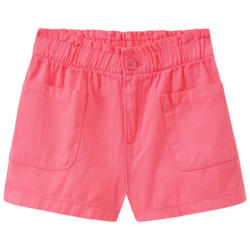 Mädchen Shorts mit Paperbag-Bund
