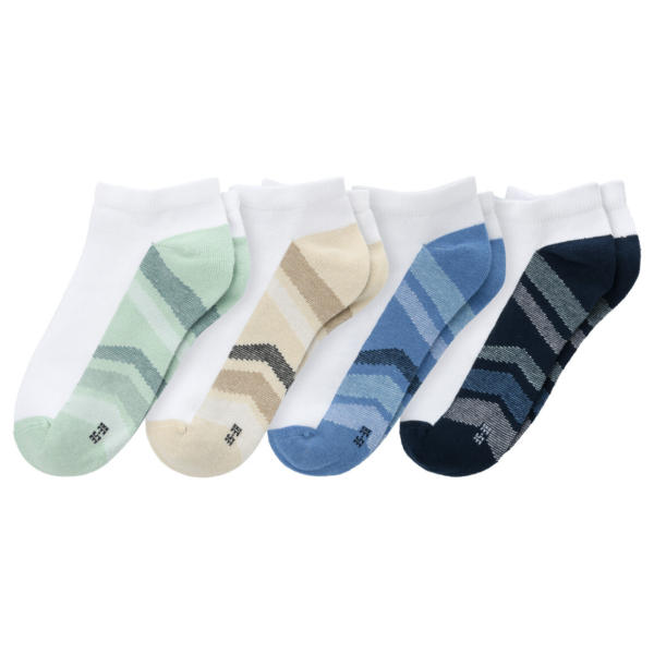 4 Paar Jungen Sneaker-Socken im Set