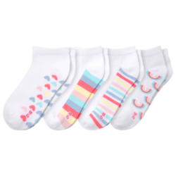 4 Paar Mädchen Sneaker-Socken im Set