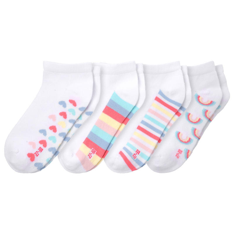 4 Paar Mädchen Sneaker-Socken im Set