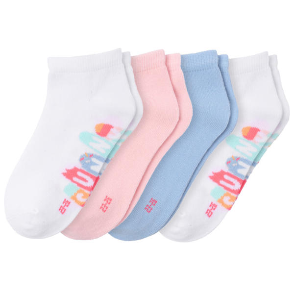 4 Paar Mädchen Sneaker-Socken im Set